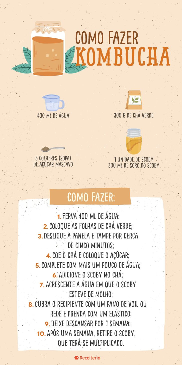 Como Fazer Kombucha A Partir Do Zero O Contador De Cervejas