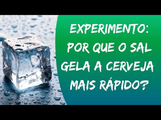 O mistério por trás do congelamento da cerveja descubra o motivo O