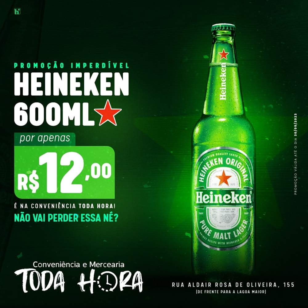 Aproveite A Promoção Da Heineken Garrafa De 600ml Com Desconto O